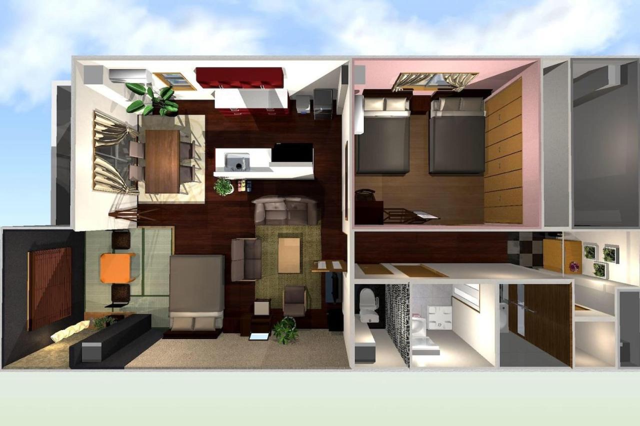 אוסקה Guest House Mii מראה חיצוני תמונה